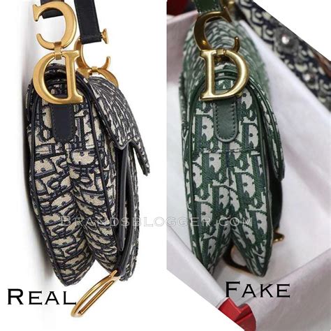 how to spot fake dior saddle bag|knockoff dior buckle bag.